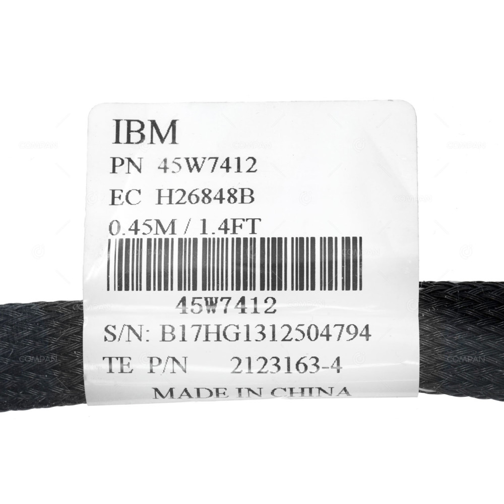 45W7412 IBM 2X DUPLEX LC-LC 0.45M -